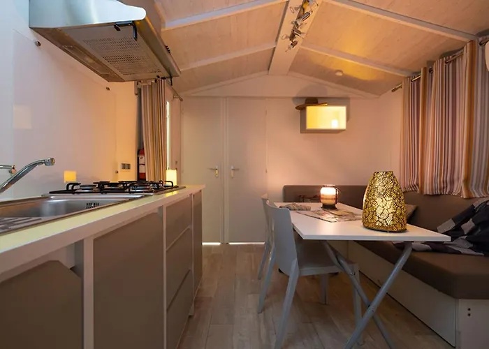 Mobil-home Cosy Avec Terrasse - 5 Personnes - Api-1-52-822 *