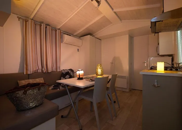 营地 Mobil-home Cosy Avec Terrasse - 5 Personnes - Api-1-52-822