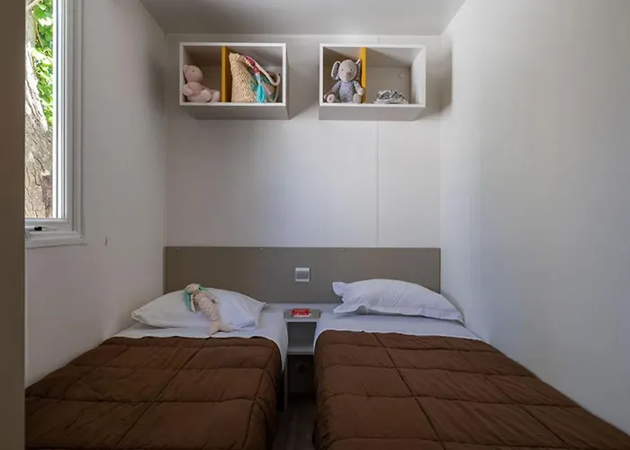 营地 Mobil-home Cosy Avec Terrasse - 5 Personnes - Api-1-52-822 *